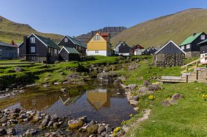Gjogv auf den Färöer Inseln, Dänemark von Adelheid Smitt