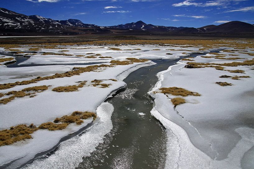 Winter in de Atacama woestijn van Antwan Janssen