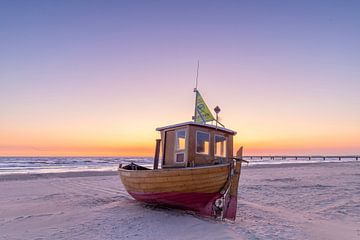 Vissersboot Ahlbeck van Sven-Erik Arndt