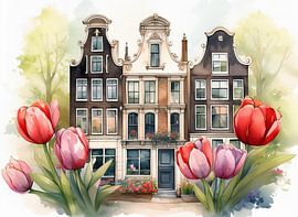 Amsterdam Holland by Thea Mekkelholt