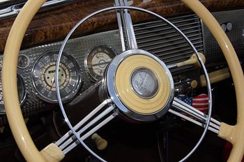 Buick-Oldtimer-Lenkrad