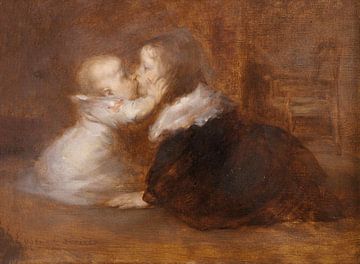 Le baiser de l'innocence, Eugène Carrière