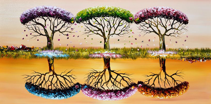 Seasons van Gena Theheartofart