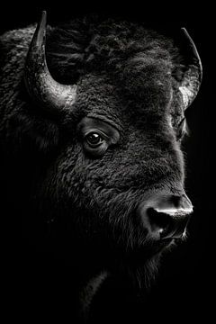 Bison by Poster Art Shop
