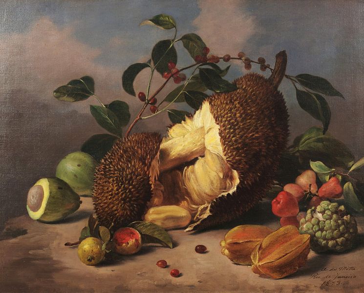 Stillleben mit Obst, Agostinho José da Mota von Meisterhafte Meister
