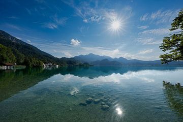Walchensee reflection