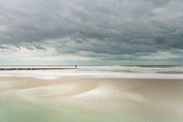 Strand na de storm van Betere Landschapsfoto