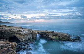 Bluish Sunrise - Sunset Cliffs Natural Park by Joseph S Giacalone Photography