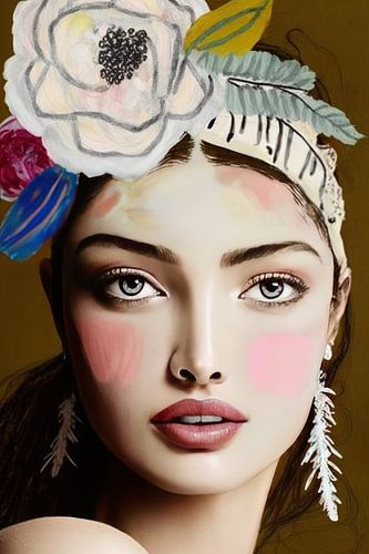 Portrait illustré "Annika"