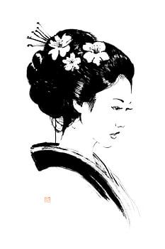 geisha visage