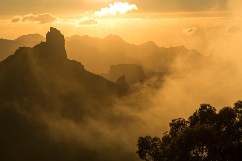 Roque Bentayga Gran Canaria, Canary Islands by Peter Schickert