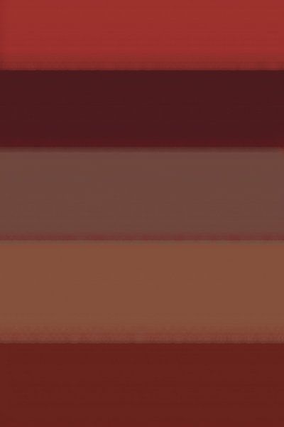 Stripes in red, taupe, terra. Modern abstract art. by Dina Dankers