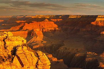 Grand Canyon bei Sonnenaufgang, South Rim, Arizona, USA von Markus Lange