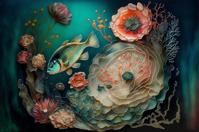 Fish 4 by Carla van Zomeren