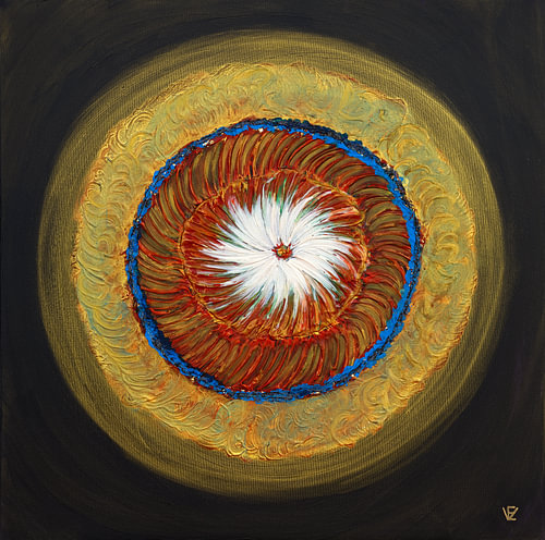 Abstrakte Blume
