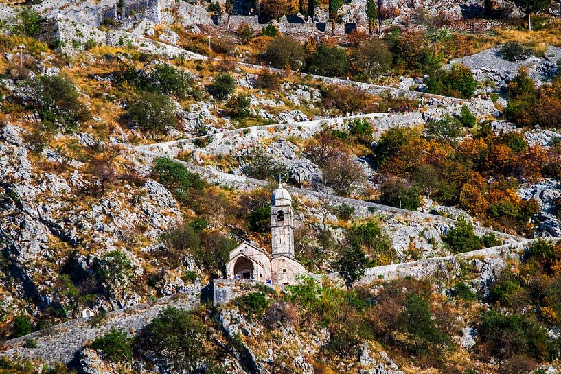 Route de montagne à Kotor Monténégro par Heleen Pennings