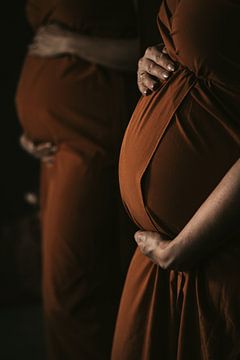 Zwangerschapsshoot foto van Kasia Mizera
