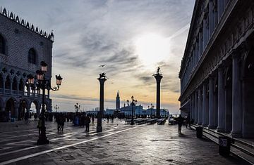 Sonnenuntergang von San Marco von Werner Lerooy