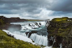 Gullfoss waterfall Iceland