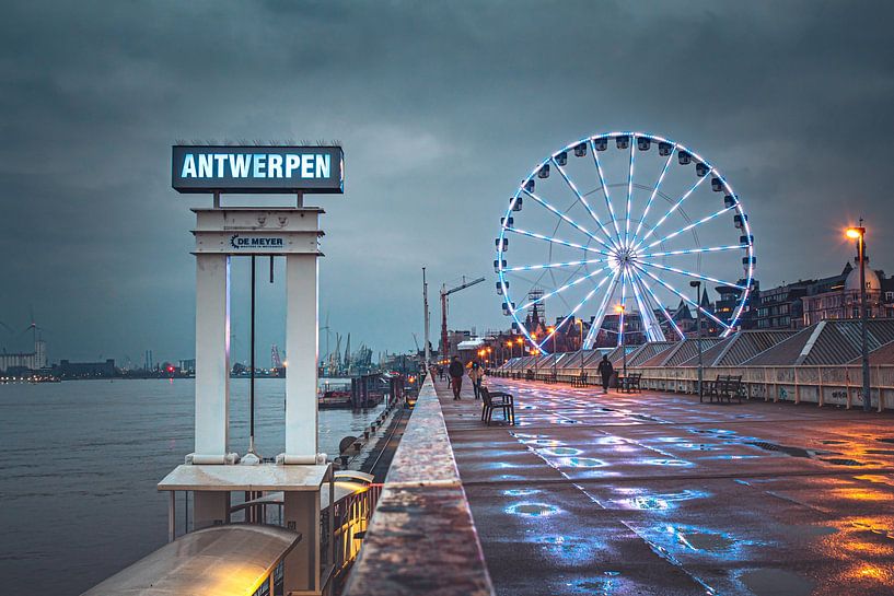 Colorful reflections on the Scheldt quays | City Photography by Daan Duvillier | Dsquared Photography