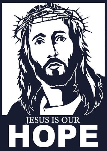 Jezus is onze hoop grafisch