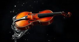 Schwebende Violine von Stilbeeld Studio