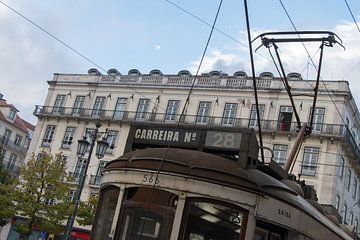 The iconic tram No. 28, Lisbon by Daniel Van der Brug