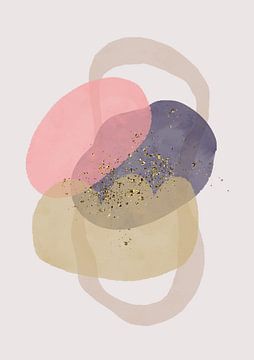 Modern abstract watercolour by Studio Allee