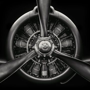 radial engine by Frank Peters