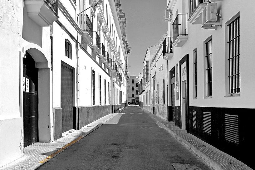 Rue tranquille à Sanlucar par Artstudio1622