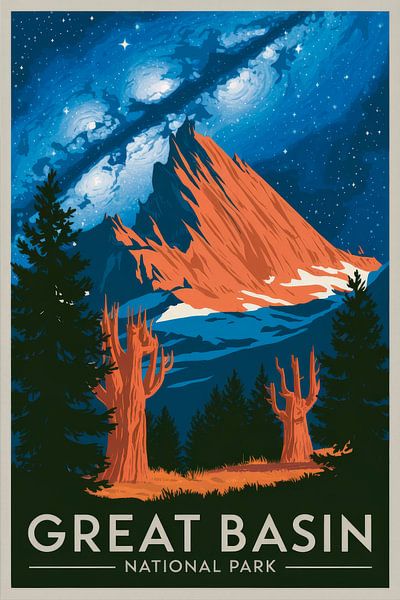Parc national du Grand Bassin par Poster Art Shop