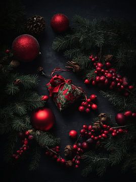 kerstboom van hisam colours