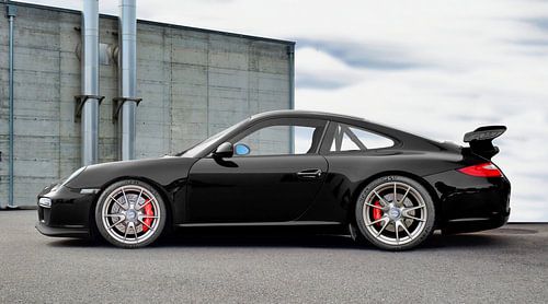 Porsche 911 GT3 Typ 997 in Original schwarz