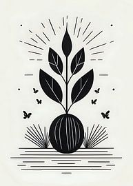 Minimalistischer Garten von Rizal Azhari