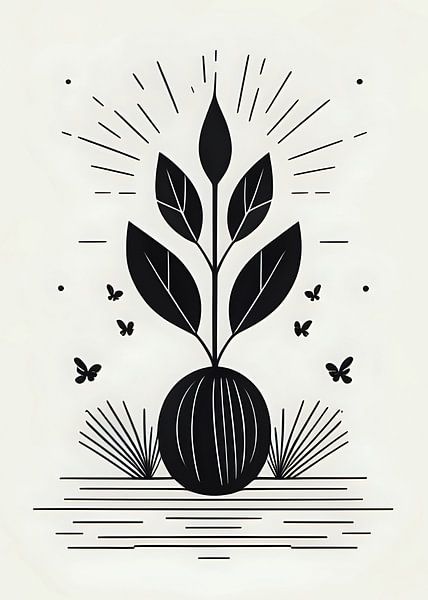 Minimalistischer Garten von Rizal Azhari