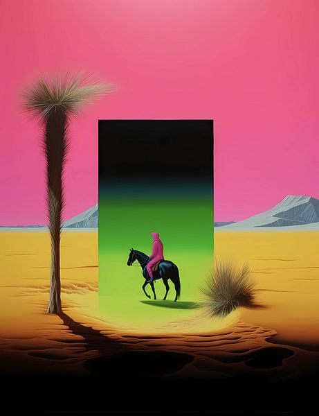 Cow-boy du Sahara par Yoga Pranata