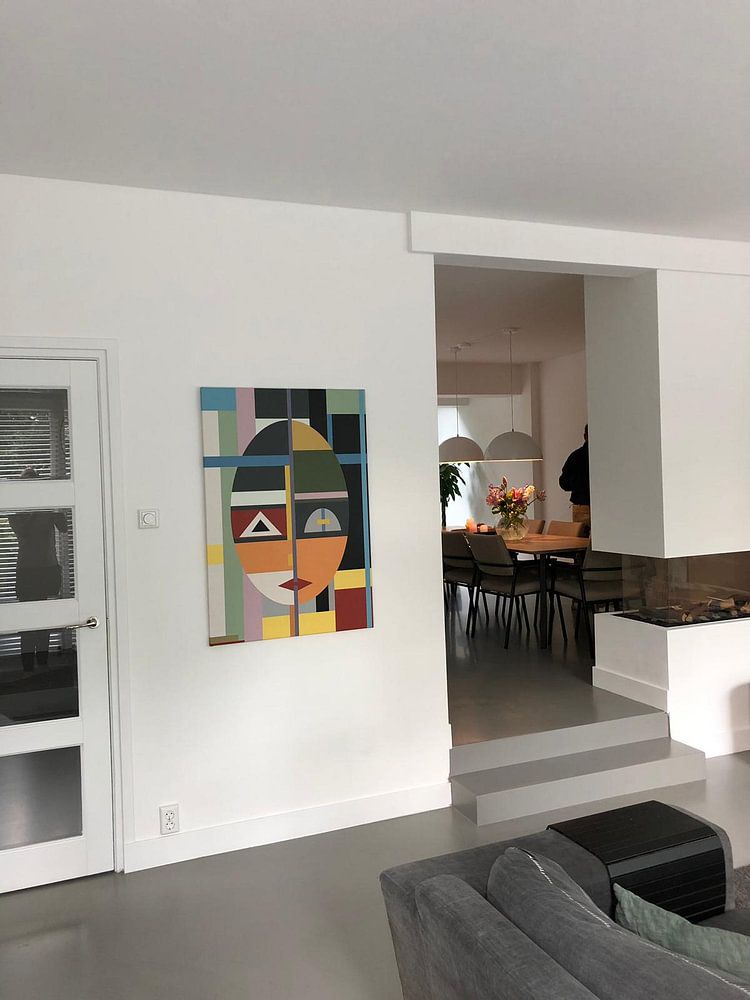 Face modern style  by Marion Tenbergen 