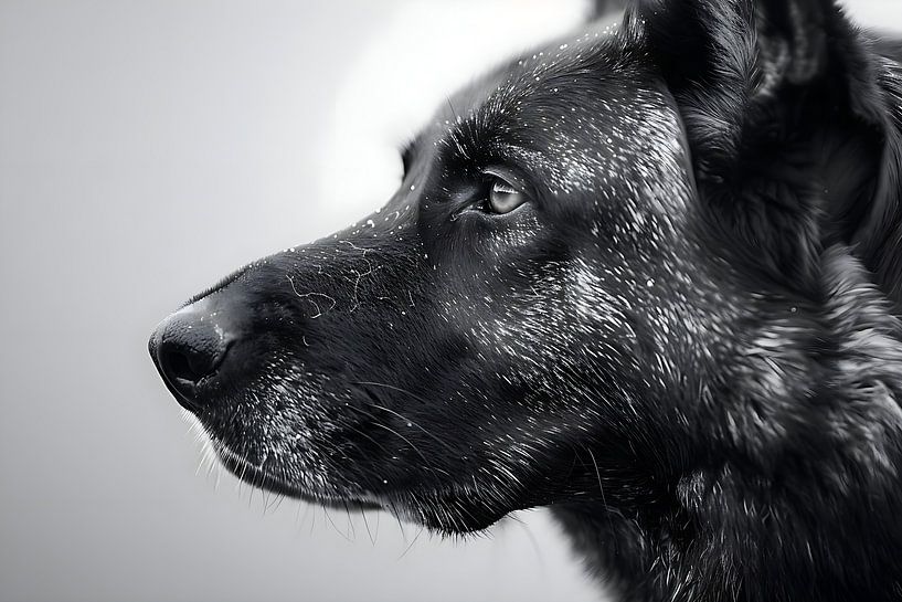 German Shepherd dog by PixelPrestige