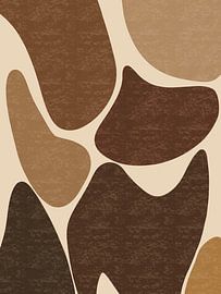 Abstract Shapes Brown by Gypsy Galleria