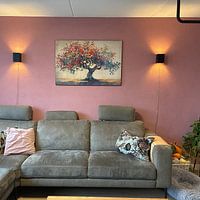 Photo de nos clients: Peinture d'arbre colorée | Magie du printemps éternel par Peintures accrocheuses, sur ArtFrame