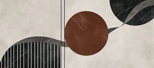 Abstrakte Terrakotta