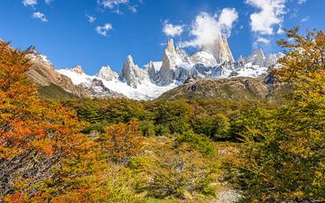 Fitz Roy, El Chalten, Patagonie, Argentine sur Gunter Nuyts
