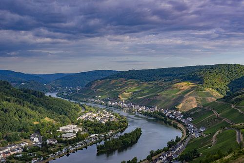 Zonsopgang boven de Moezel