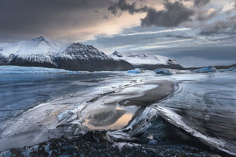 Skaftafellsjökull van Peter Poppe