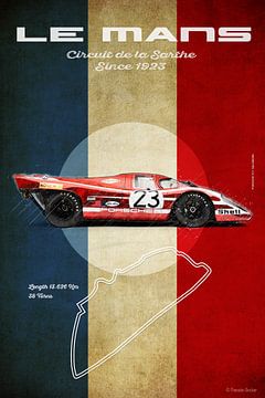 Le Mans Vintage 917 Salzburg von Theodor Decker
