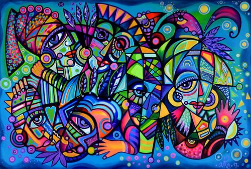 Bodypaint von Annet Raben