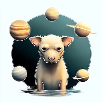 Kosmischer Gezeitenbeobachter von Vythryd Arts