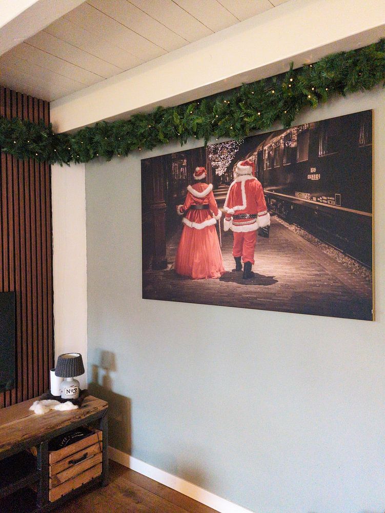 meneer de kerstman en mevrouw de kerstvrouw  van Danny van Kolck 