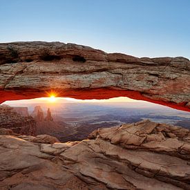 Sonnenaufgang am Mesa Arch von Jürgen Ritterbach