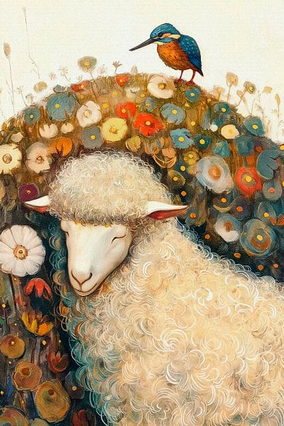 Sheep's Flower Meadow by Whale & Sons